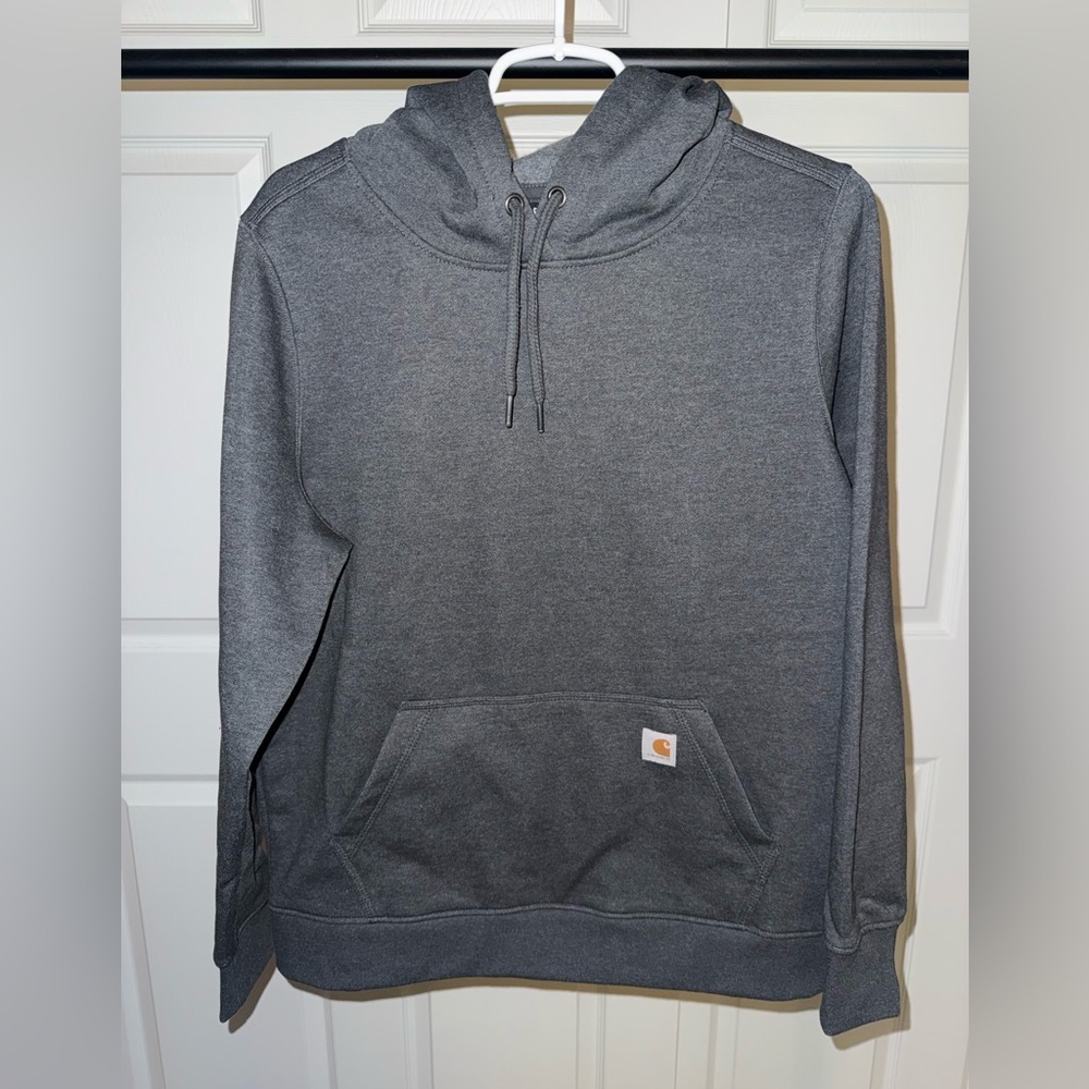 New Carhartt Rain Defender Relaxed Fit Hoodie Charcoal Women’s Size Large